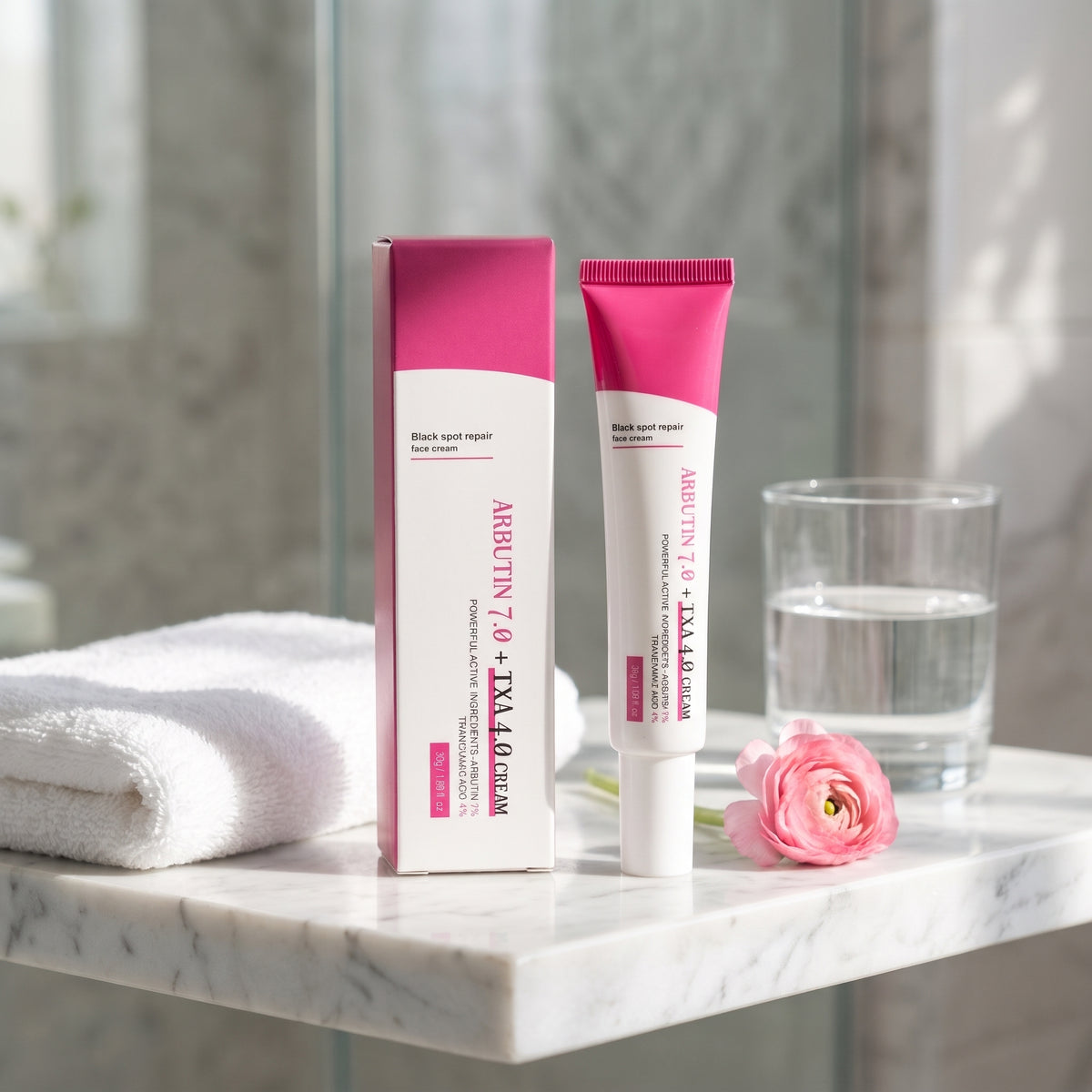 Korean Glow Tone Arbutin + TXA Cream